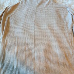 We The Free Cream Waffle-Knit Cowl Sweater